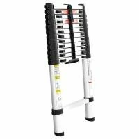 Драбина з алюмінію, телескопічна 12 сход., 3,78 м INTERTOOL LT-3038