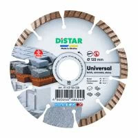 Круг алмазний вiдрiзний Distar 1A1RSS/C3 125x1,8/1,2x8x22,23-10-HIT Universal