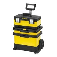 Ящик металлопластмассовий Rolling Workshop, розміри 568x730x389 мм, на колесах STANLEY 1-95-621