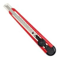 Ніж сегментний, 9 мм, металева напрямна, гвинтова фіксація INTERTOOL HT-0511