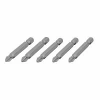 Комплект викруткових насадок, PZ2, 1/4"×50 мм, ACR, S2, 5 од., STORM INTERTOOL VT-0204