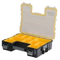 Органайзер професійний FATMAX SHALLOW PRO METAL LATCH, вологозахисний, розмірами 446x116x357 мм STANLEY 1-97-518