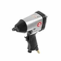 Гайковерт пневматичний 1/2", до 6 атм, 345 Нм, 7000 об/хв, 260 л/хв, набір головок 17 од., кейс INTERTOOL PT-1101