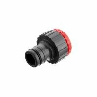 Адаптер для з'єднувача 3/4" з внутрішньою різьбою 3/4" та 1" INTERTOOL GE-1012