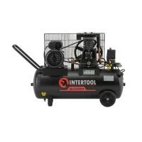 Компресор 50 л, 1.8 кВт, 220 В, 10 aтм, 250 л/хв. INTERTOOL PT-0011