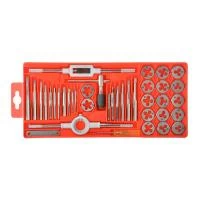 Набір плашок M3-M12 та мітчиків M3-M12, 40 од. INTERTOOL SD-8040