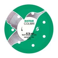 Круг алмазний вiдрiзний Distar 1A1R 76x0,8/0,5x6x10H Colibri