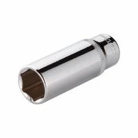 Головка шестигранна подовжена 1/4", 13×50 мм, Cr-V, STORM INTERTOOL ET-0463
