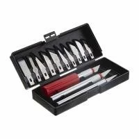 Набір скальпелів, 13 шт. INTERTOOL HT-0525