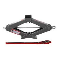 Домкрат механічний ромбоподібний, 1,5 т, з тріскачкою, гумовий упор, 90-370 мм INTERTOOL GT0183