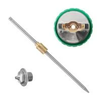 Комплект форсунки 1.3мм для фарбопульта LVLP PT-0131, 0132, 0133, 0134, 0135, 0136, 0143, 0144, 0148 (дюза, повітряна головка, голка) INTERTOOL PT-2013