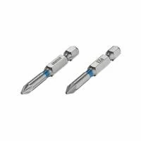 Комплект викруткових насадок PZ1 1/4" * 50мм, S2, уп. 2 од., STORM INTERTOOL VT-0214