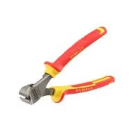 Кусачки електрика MaxSteel VDE 1000V торцеві ізольовані довжиною 165 мм STANLEY 0-84-016
