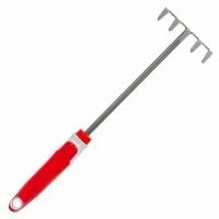 Граблі садові, 335×85 мм, комбінована рукоятка INTERTOOL FT-0032