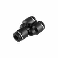 З'єднання цангове Y-образне для поліуретанових та ін. шлангів 6 мм INTERTOOL PT-2371