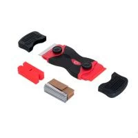 Ніж-скребок з комплектом лез, для чищення скла і роботи з самоклеючими плівками INTERTOOL HT-0559