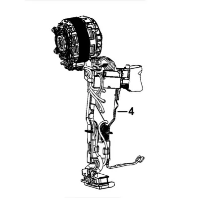 Двигун з вимикачем DeWALT DCD708