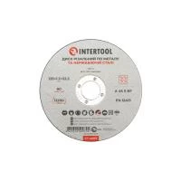 Диск відрізний по металу, 125×1,2×22,2 мм, 12200 об/хв INTERTOOL CT-4007