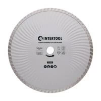Диск відрізний по каменю TURBO алмазний, 230мм, 16-18% INTERTOOL CT-2005