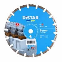 Круг алмазний вiдрiзний Distar 1A1RSS/C1 300x3,0/2,0x10x25,4-11,5-18 HIT  Beton