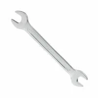 Ключ ріжковий 18х19 мм CrV, покриття сатин-хром, PROF DIN3113 INTERTOOL XT-1118