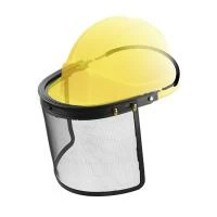 Екран захисний для обличчя, матеріал - сітка, кріплення на каску INTERTOOL SP-0035