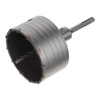 Свердло корончате по бетону 105 мм, перехідник SDS-Plus 100 мм INTERTOOL SD-7105