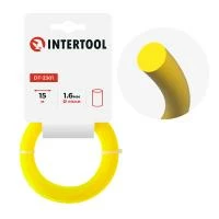 Лiска для тримера "коло", 1.6 мм x 15 м INTERTOOL DT-2301