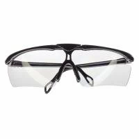 Окуляри захисні, прозорі, лінзи полікарбонат, заушники полікарбонат чорні, захист від удару, оптичний клас 3 INTERTOOL SP-0090