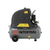 Компресор 24 л, 1.5 кВт, 220 В, 8 aтм, 206 л/хв. INTERTOOL PT-0009