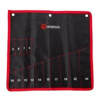Чохол для гайкових ключів 14 кишень 430x430 мм INTERTOOL BX-9009