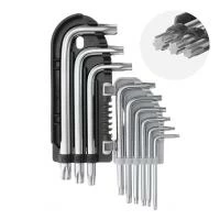 Набір ключів Г-подібних TORX, 9 шт., Т10-Т50, S2, STORM INTERTOOL HT-1821