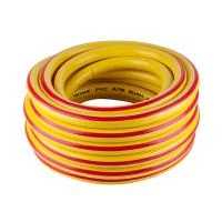 Шланг садовий, тришаровий, зелений, 3/4", 10 м, армований, PVC INTERTOOL GE-4041