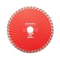 Диск відрізний по каменю TURBO алмазний, 150мм, 22-24%, Проф INTERTOOL CT-2008