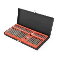 Набір зірок і шестигранників STORM, Cr-V, 40 од. (TORX, HEX, SPLINE) INTERTOOL ET-8040