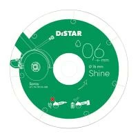 Круг алмазний вiдрiзний Distar 1A1R 76x0,6/0,5x6x10 Shine