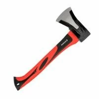 Колун кований, 1000 г, ручка з фібергласу INTERTOOL HT-0274