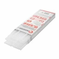 Комплект клейових стрижнів прозорих, 11,2×300 мм, уп. 1 кг INTERTOOL RT-1025