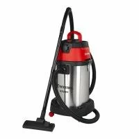 Пилосос будівельний, 1,4 кВт, 2 Stage, >20кПа, бак 30 л нержавіюча сталь 201, розетка, HEPA фільтр,  шланг 4 м, STORM INTERTOOL WT-1430