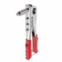 Пістолет заклепувальній посилений, 250 мм, діаметр застосовуваної заклепки: 2,4, 3,2, 4,0, 4,8 мм INTERTOOL RT-0004