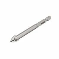 Свердло по склу та кераміці, 10 мм, HEX 1/4" INTERTOOL SD-0290