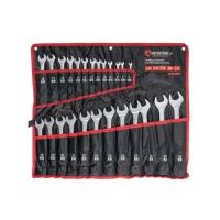 Набір ключів комбінованих, 25 шт., 6-32 мм, Cr-V, чохол INTERTOOL HT-1200