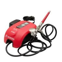 Аерограф електричний 12 Вт., 230 В., 10-15 л.хв., 0-2 Бар INTERTOOL DT-5001
