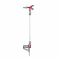 Дощувач круговий на штанзі 68 см, з головкою, що обертається, зона поливу до 11 м, матеріали: ABS, метал INTERTOOL GE-0066