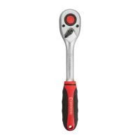 Рукоятка з храповим механізмом на 72 зубця 1/2", Cr-V. INTERTOOL HT-2126