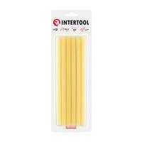 Комплект клейових стрижнів жовтих, 11,2×200 мм, 12 шт. INTERTOOL RT-1021