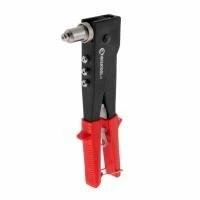 Пістолет заклепувальний, 260 мм, діаметр застосовуваної заклепки 2,4, 3,2, 4,0, 4,8 мм, з поворотом на 90° INTERTOOL RT-0002