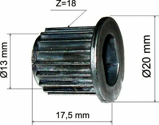 Шків Bosch PBS 75 A
