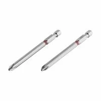 Комплект викруткових насадок, PH2, 1/4"×90 мм, S2, 2 од., STORM INTERTOOL VT-0224