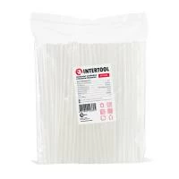 Комплект клейових стрижнів прозорих, 7,4×200 мм, уп. 1 кг INTERTOOL RT-1036